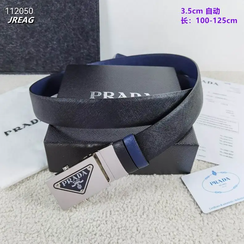 Prada belt 35mmX100-125cm 8L09
